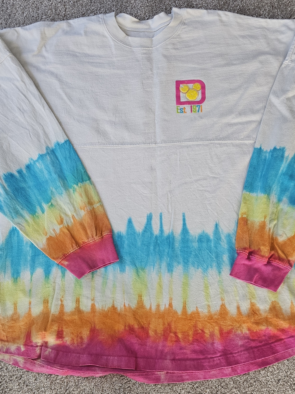 Disney Spirit Jersey Tie-Dye   XXL